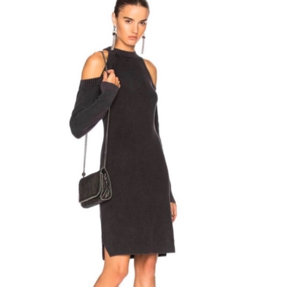 rag & bone Dana Cold Shoulder Sweater Dress